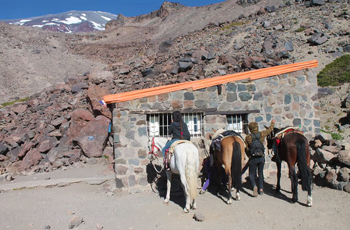 Cabalgata en el Cajón del Maipo